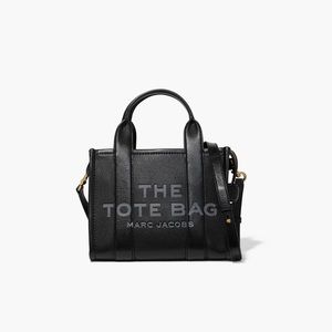 The leather mini tote bag